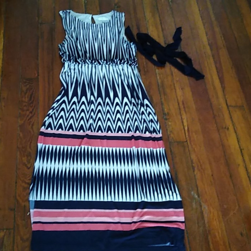 Jersey Knit Maxi Dress